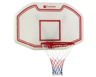 Garlando Seattle Tabellone da Basket Professionale per fissaggio a parete, dim cm 110x70x3,3
