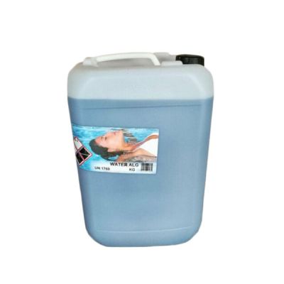 WATER ALG Tanica da 25 kg - Alghicida liquido non SCHIUMOGENO, coadiuva attivamente battericidi e fungicidi
