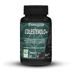 COLESTEROLO+ 60 MINI COMPRESSE - Integratore Alimentare per il mantenimento di livelli normali di colesterolo nel sangue