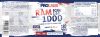 RAM 1000 BCAA 180 COMPRESSE - Integratore alimentare a base di aminoacidi ramificati con rapporto 2:1:1 bilanciato