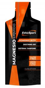 MAGNESIO LIQUIDO ETHICSPORT Bustina da 25 ml - Magnesio Concentrato per una migliore funzione muscolare
