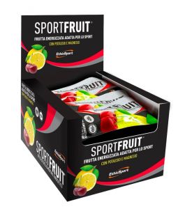 SPORT FRUIT ETHICSPORT 60 PACKS DA 42 GRAMMI CILIEGIA-LIMONE - Gelatine di Frutta Energizzata adatte per uso sportivo