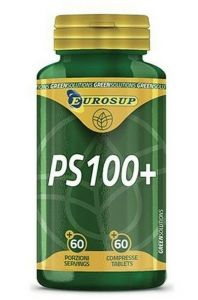 PS100+ FOSFATIDILSERINA da SOIA Barattolo da 60 cps - realizzato per adulti, anziani e sportivi