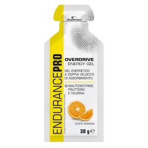 Overdrive Energy Gel bustina da 30 g gusto arancia