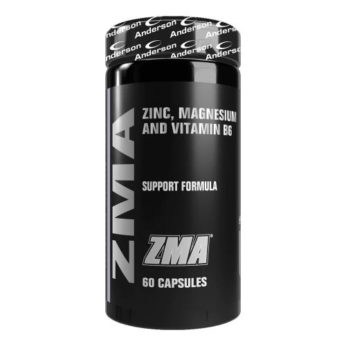 Anderson ZMA 60 cpr - Integratore con Zinco Monometionina, Magnesio e Vitamina B6