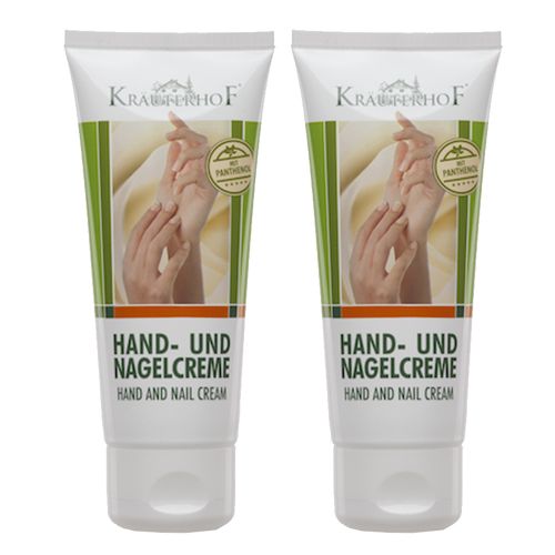 2X HAND-UND NAGEL CREME - "PACCHETTO RISPARMIO" con 2 tubetti da 100 ml di Crema per mani e unghie