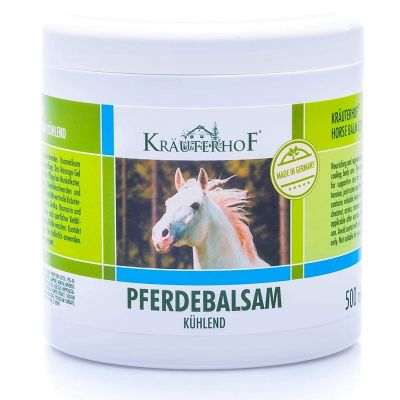 Kräuterhof Pferdebalsam 500 ml -  Balsamo Cavallo con olio di Arnica menta Rinfrescante