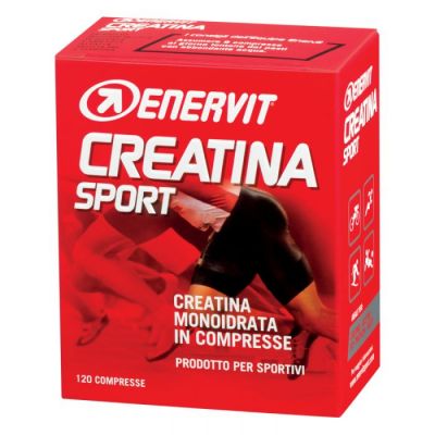 Enervit Creatina Sport, conf 120 compresse - Integratore di creatina monoidrato in compresse