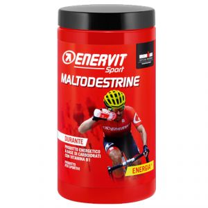 Enervit Maltodestrine Sport barattolo da 450 g - Prodotto energetico per sportivi a base di Carboidrati e vitamina B1 