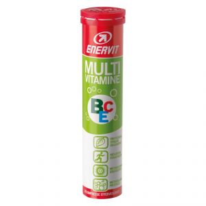 Enervit Multivitamine in Tubo da 20 compresse effervescenti gusto AGRUMI - Integratore Alimentare per un Mix Vitaminico