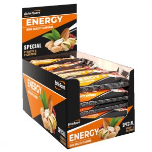 Ethicsport Energy Special Confezione con 30 barrette da 35g gusto Peanuts e Pistachio