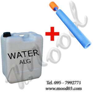 WATER ALG Tanica da 5 kg ALGHICIDA NO SCHIUMOGENO ANTIALGHE + L' ORIGINALE MAX LIQUIDATOR 60 CM 