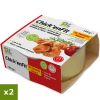 2X CHICK' EN FIT IN SALSA DI POMODORO - 2 confezioni da 155 g di filetti di pollo ad alto contenuto proteico (26%)