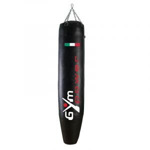 Black "Italian Style" Full Savate Bag, 50 kg - Dimensions: 160x40 cm