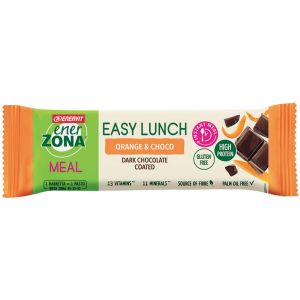 Enerzona Nutrition Bar 40-30-30 Easy Lunch Orange & choco - Barretta Proteica 58g gusto Arancia e Cioccolato