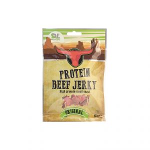 PROTEIN BEEF JERKY DAILY LIFE 40G Speciali snack a base di purissima carne di manzo essicata ad alto contenuto proteico