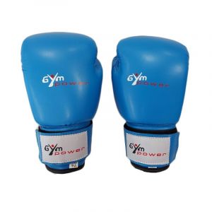 GUANTONI BOXE BLU GYM POWER 8 ONCE Coppia di guanti per allenamenti boxe, pugilato e al sacco