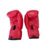 GUANTONI BOXE JUNIOR ROSSO GYM POWER 4 ONCE Coppia di guanti per allenamenti boxe, pugilato e al sacco
