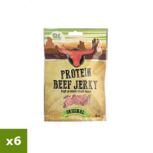 PROTEIN BEEF JERKY DAILY LIFE Set Risparmio 6 buste da 40g Deliziosa carne di manzo essicata ad alto contenuto proteico