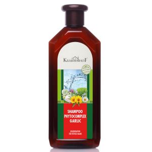 SHAMPOO PHYTOCOMPLEX GARLIC KRAUTERHOF Bottiglia 500ml - Shampoo Rigenerante per Capelli Grassi con Pantenolo e Aglio