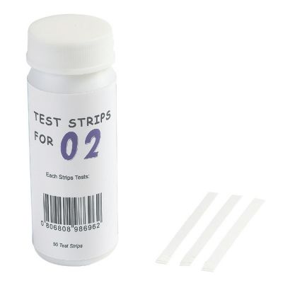 O2 TEST STRIPS BLUE BAY - Test Analisi Ossigeno per Piscine e SPA in confezione da 50 striscette