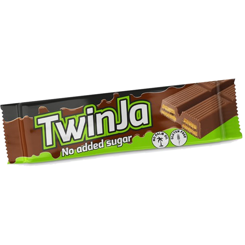 TWINJA DAILY LIFE 21,5 GRAMMI - Snack di wafer ricoperti al cioccolato con il 15% di proteine - SCADENZA 01/08/2023