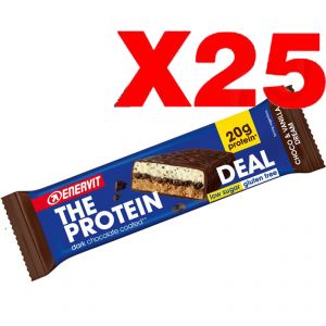 ENERVIT The Protein Deal Bar gusto Choco & Vanilla Dream 55g 25 Barrette Proteiche