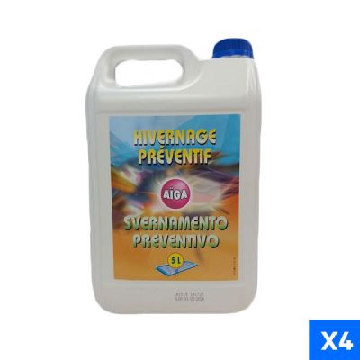 Svernante Liquido 20 KG AIGA HIVERNAGE - elevate prestazioni per il Mantenimento Invernale dell'acqua nelle piscine