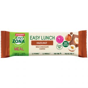 Enerzona Easy Lunch Hazelnut 58g - EnerZona Nutrition Bar - Barretta con vitamine e minerali - Gusto Nocciola