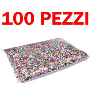 Pacchetto Maxi Risparmio - 100 Sacchetti di Coriandoli da 100 Grammi