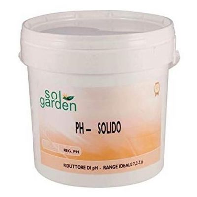 Sol Garden PH- Solido Secchio 5 kg - Correttore Riduttore Granulare per Piscina
