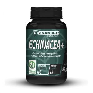 ECHINACEA+ 60 COMPRESSE - Integratore alimentare a base di Echincea Purpurea estratto secco ad alta concentrazione 5:1