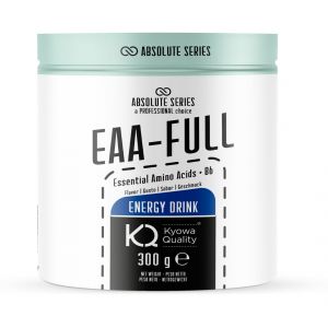 Absolute Series EAA-FULL 300 g Energy Drink - Integratore in polvere di aminoacidi essenziali Kiowa®