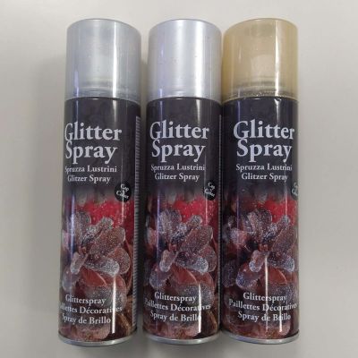 GLITTER MULTICOLOR SPRAY 100 ML - Bomboletta Spray per decorazioni bricolage feste