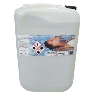 WATER PH- LIQUIDO LOW CONCENTRATION Tanica 30 kg - Correttore per la riduzione del ph in piscina