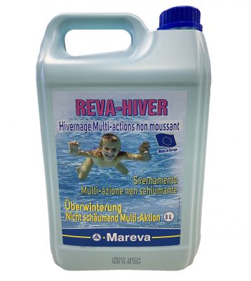 REVA-HIVER Tanica 5 Litri - Svernante Multi-Azione Non Schiumogeno di Altissima Qualità