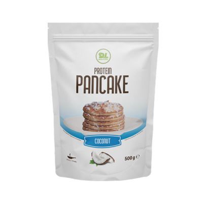 Daily Life Protein Pancake Cocco 500 g - Preparato per pancake a base di avena e proteine, con edulcorante