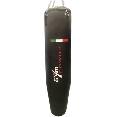 Sacco Boxe Pugilato Vuoto Savate Nero "Italian Style" - Dimensioni 160x40 cm