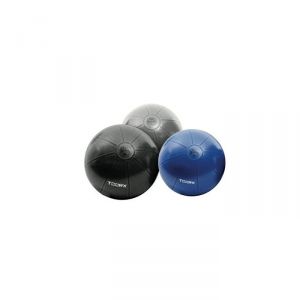 Toorx Gym ball Pro antiscoppio, colore grigio antracite, diametro Ø75 cm - Carico max 500 kg