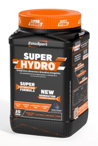 Ethicsport SUPERHYDRO® 500 g Limone - Integratore idrosalino energetico con carboidrati e vitamine B e C