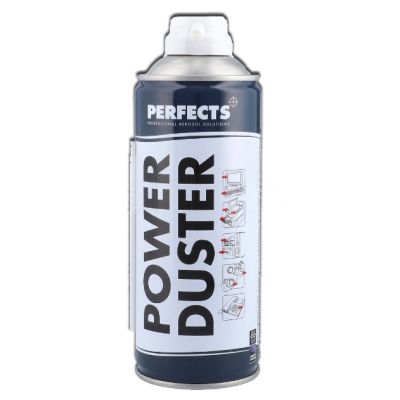 POWER DUSTER PERFECTS 400 ML, con cannuccia - Aria Compressa Spray per pulizia Computer, Tastiere ed Accessori