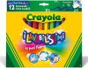 Crayola I Lavabilissimi - 12 Pennarelli Ultra-Lavabili 