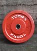 TOORX Set Dischi Bumper Professionali Challenge 250 kg 