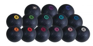 Slam Ball "Absolute Line" 15 kg, diam 28 cm, colore Nero Pattern