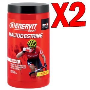 Enervit Maltodestrine Sport - Kit 2 barattoli da 450 grammi