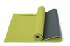 Kit Risparmio Toorx con 2 Materassini Yoga Bicolore Verde Lime e Grigio Antracite - Dimensioni 173x60x0,6 cm