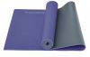 Kit Risparmio con 2 Materassini per Yoga Bicolore Colore Viola e Grigio Antracite - cm 173x60x0,6