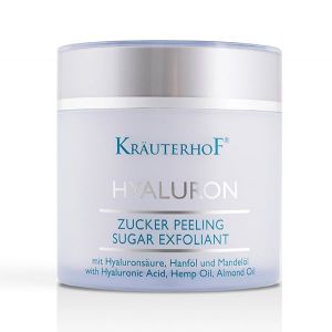 Krauterhof Peeling Corpo allo Zucchero Hyaluron+ 250 ml - Peeling allo zucchero per viso e corpo