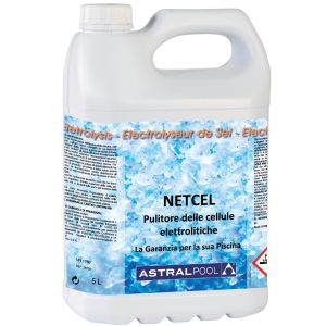 ASTRAL POOL NETCEL Tanica 5 Litri - Pulitore detergente per celle elettrolitiche