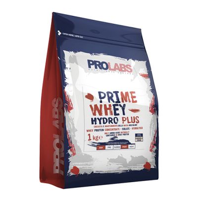PRIME WHEY HYDRO PLUS 1 KG GUSTO COOKIE CREAM - Proteine del Siero di Latte Concentrate ed Isolate ad alta solubilità